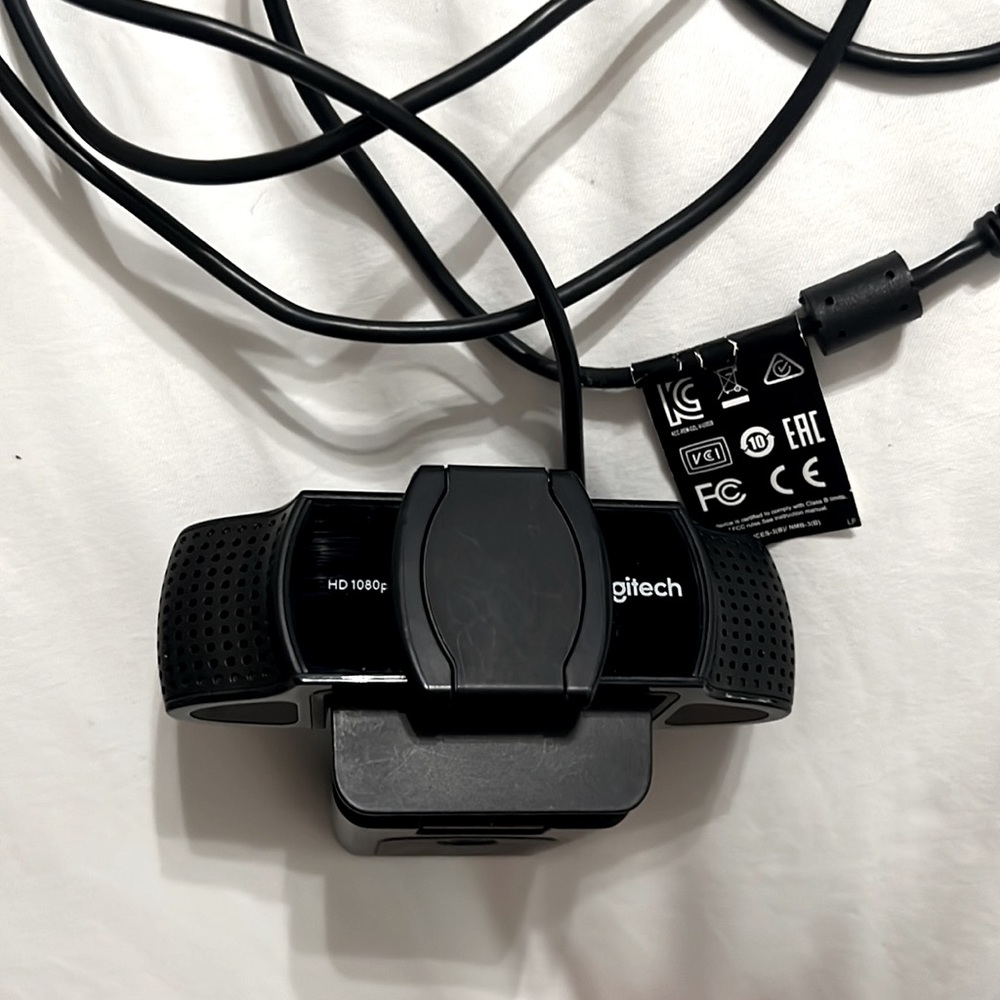 Logitech HD 1080p webcam